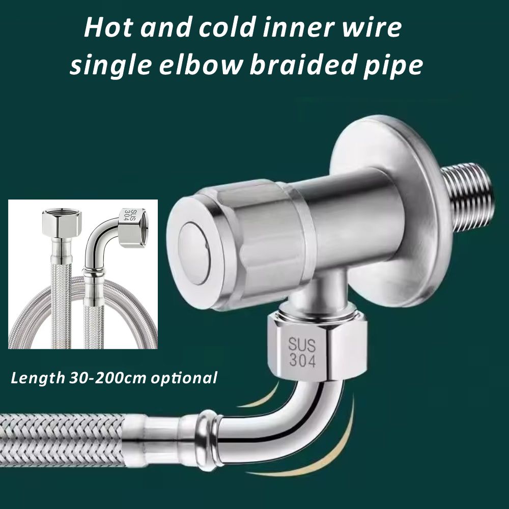 New 90° Bend Pipe Pipe Toilet  - Flexible Hose Braided 리뷰 및 가격