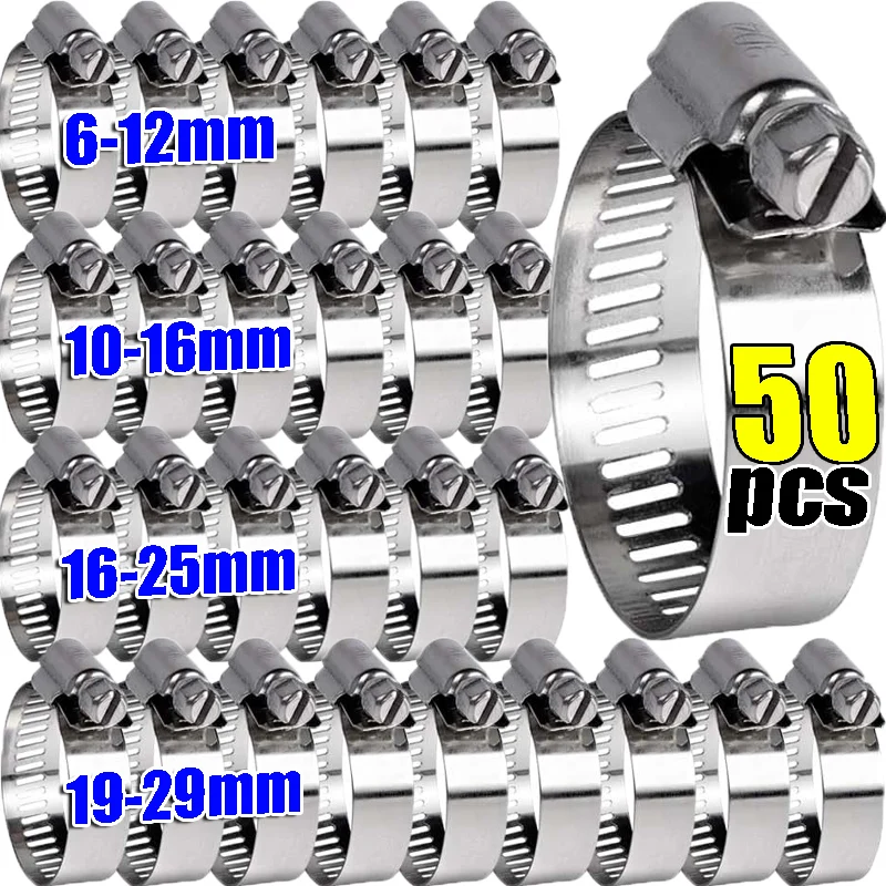 10-50pcs Hose Clips Pipe Clamp - Drain Pipe Clip 리뷰 및 가격