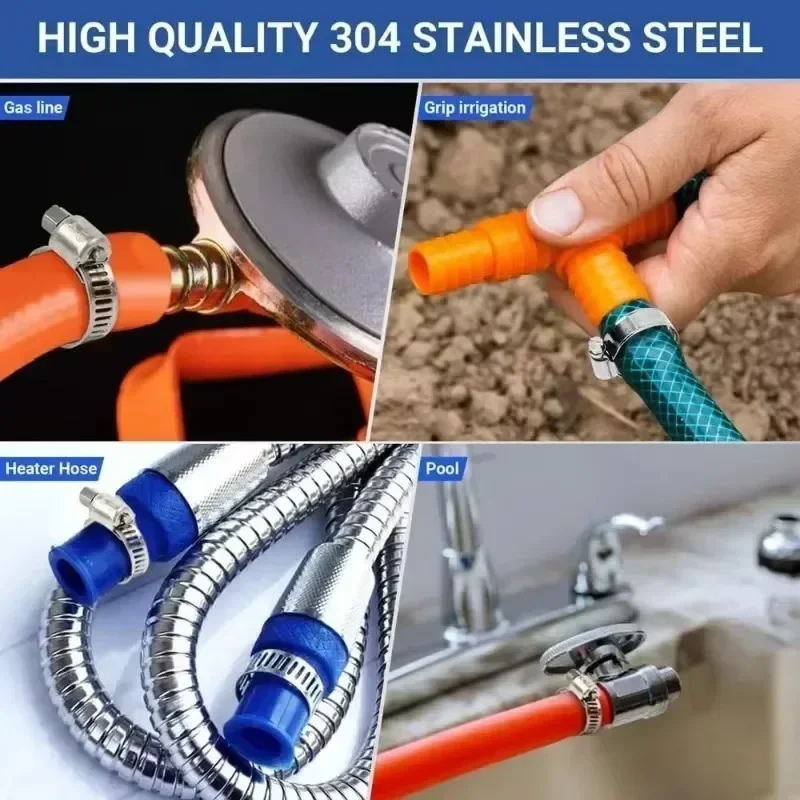 10-50pcs Hose Clips Pipe Clamp - Drain Pipe Clip 리뷰 및 가격
