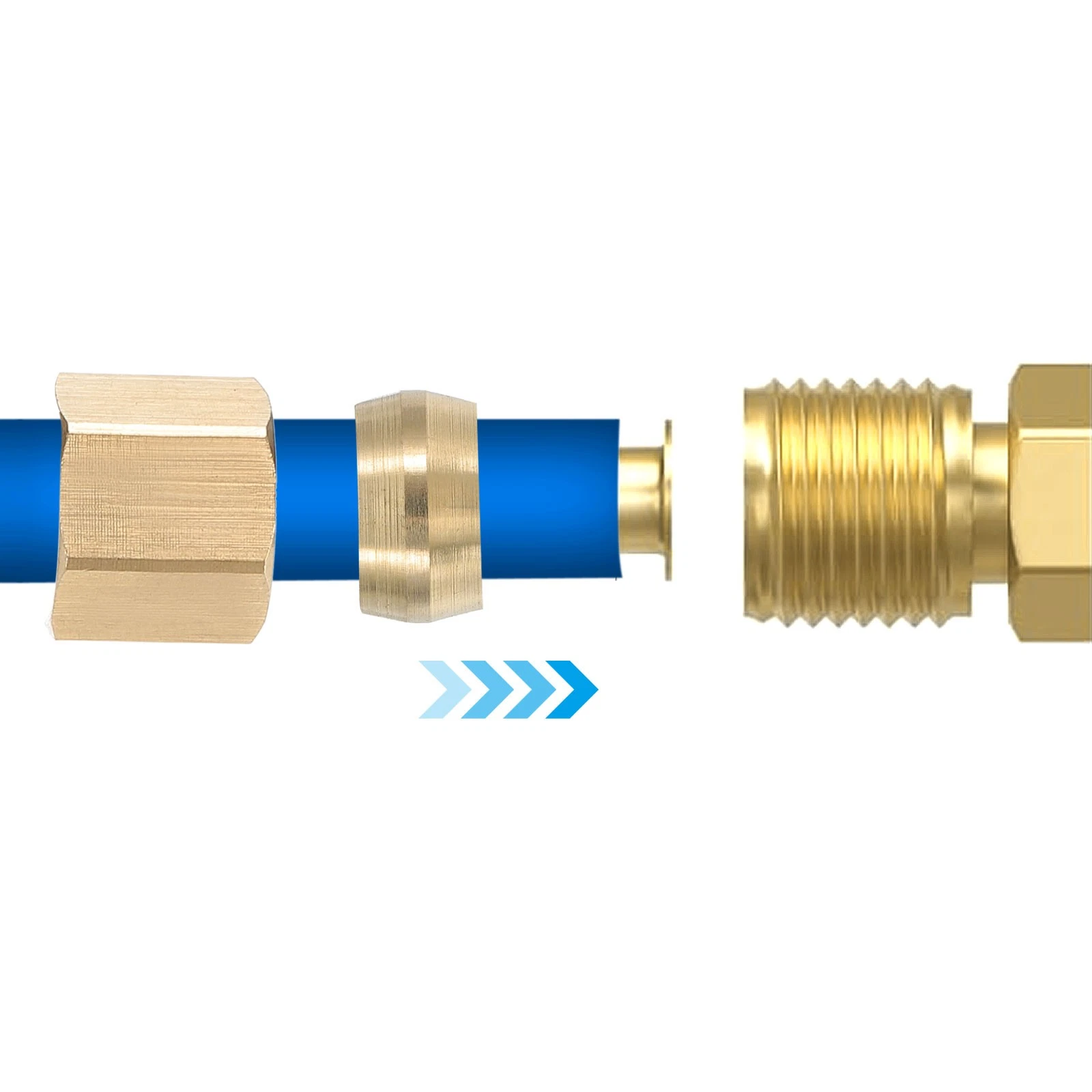 Connector Insert Brass High Qu - Compression Fitting Brass 리뷰 및 가격