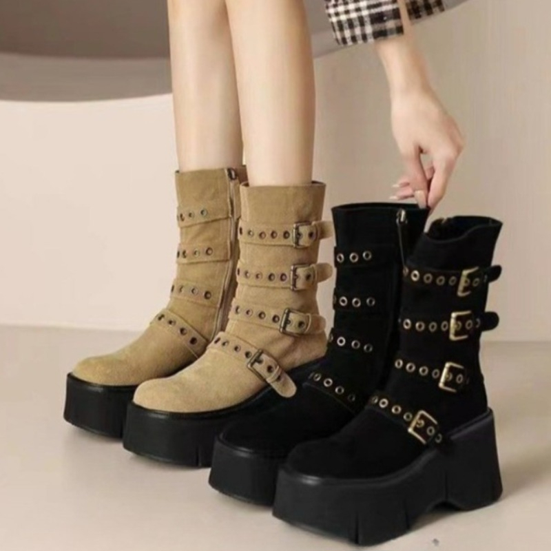 Super High Heel Retro Mid-Tube - Pipe Bending Spring 리뷰 및 가격
