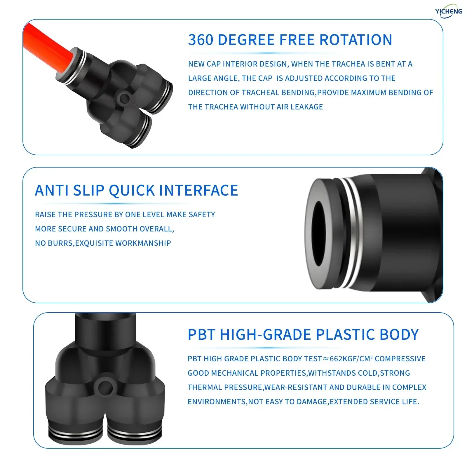PNEUMATIC Hose Connector 6MM O - Push Fit Connector 리뷰 및 가격