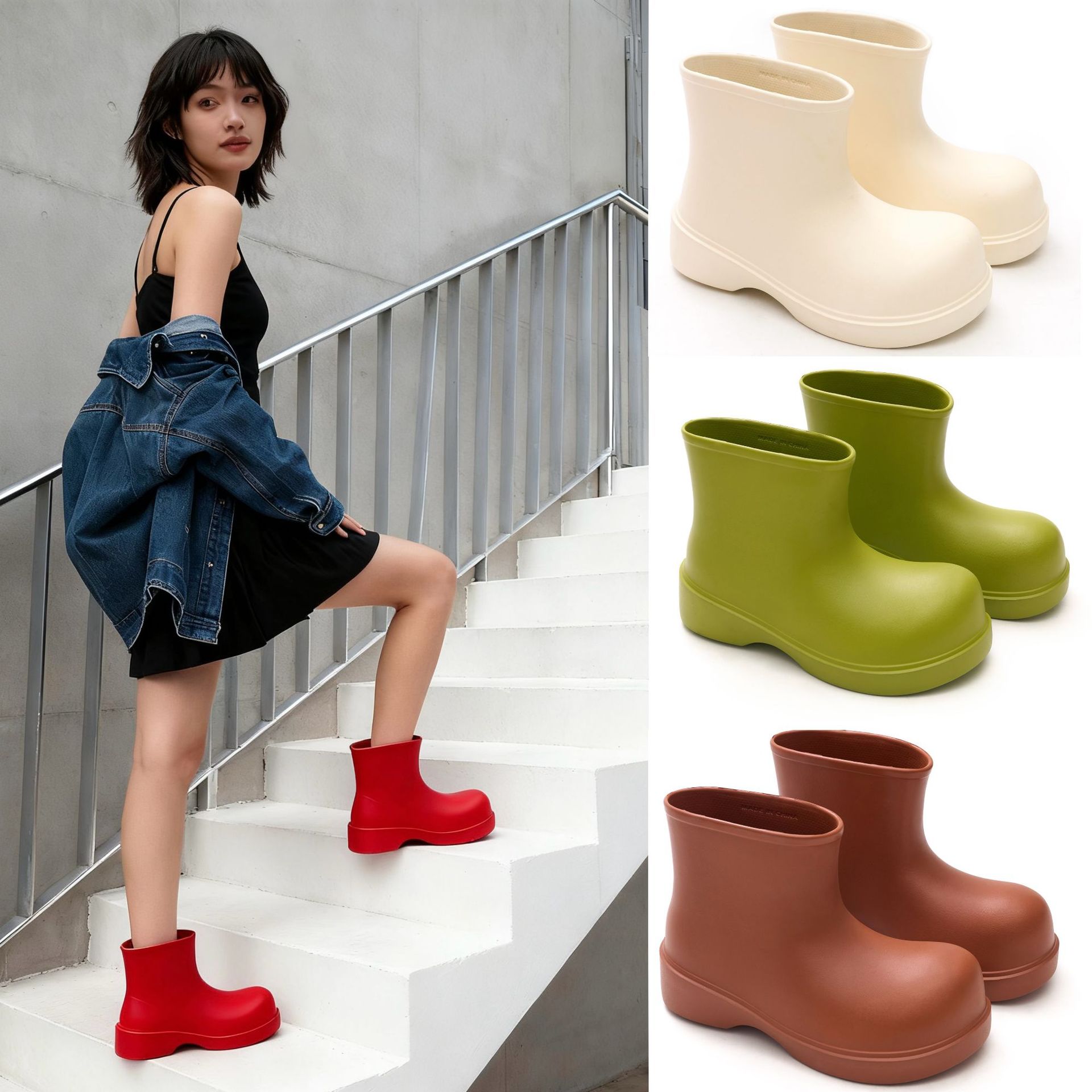 Korean rain boots 2025 women's - Pipe Bending Spring 리뷰 및 가격