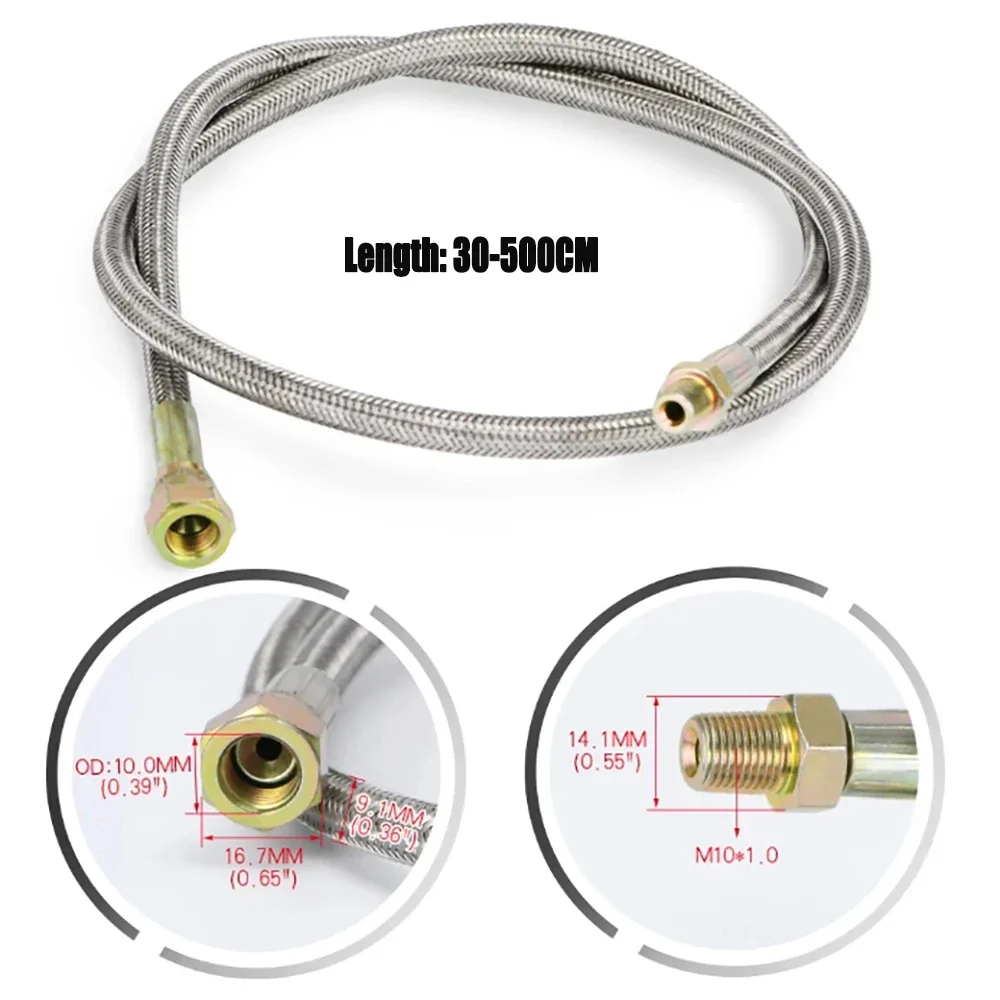 Turbo Oil Feed Line Kit Oil Re - Flexible Hose Braided 리뷰 및 가격