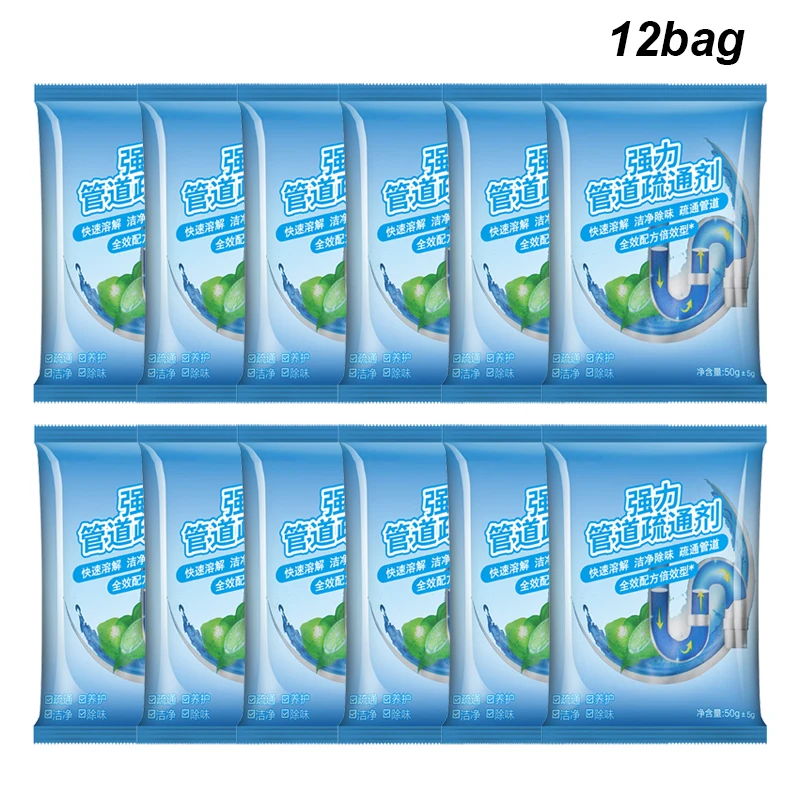 12bags Household drain cleaner - Pipe Freeze Spray 리뷰 및 가격