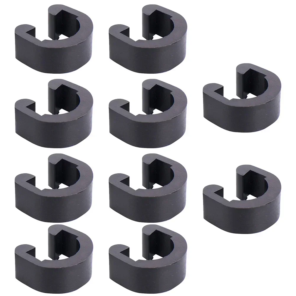 10pcs Bicycle C-Clips Buckle B - Plastic Pipe Clip 리뷰 및 가격