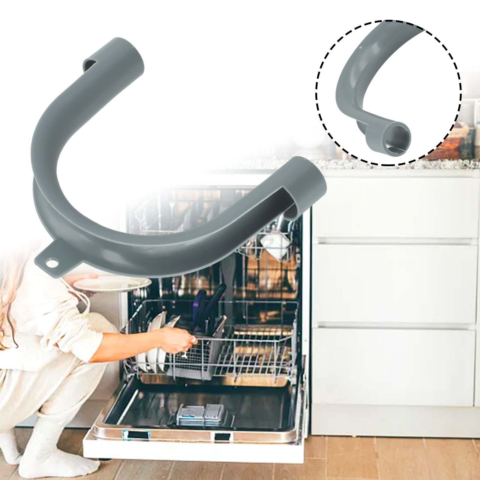 U-Shape Drain Hose Guide Assem - Drain Pipe Clip 리뷰 및 가격