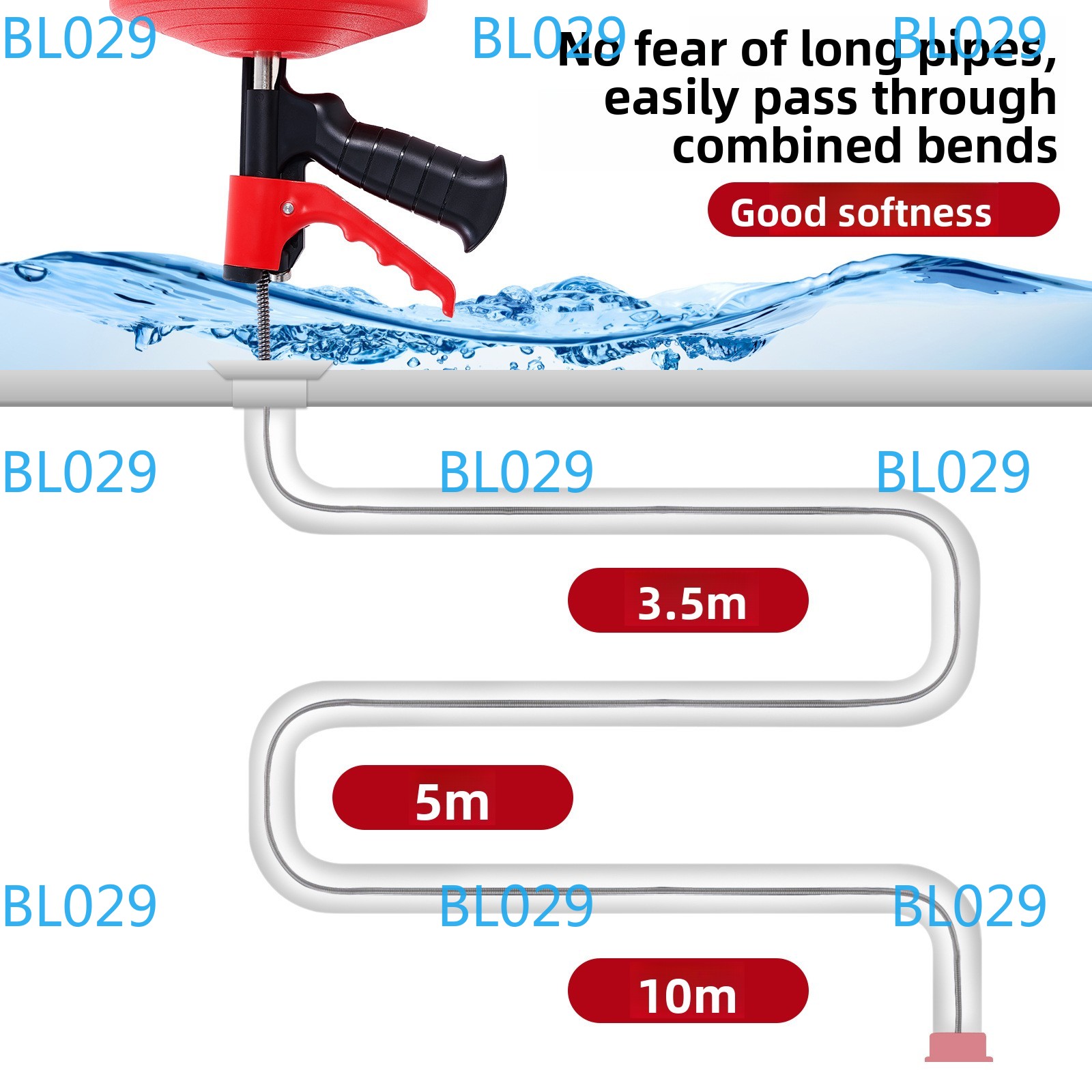 Professional Drain Snake Auger - Drain Snake Flexible 리뷰 및 가격