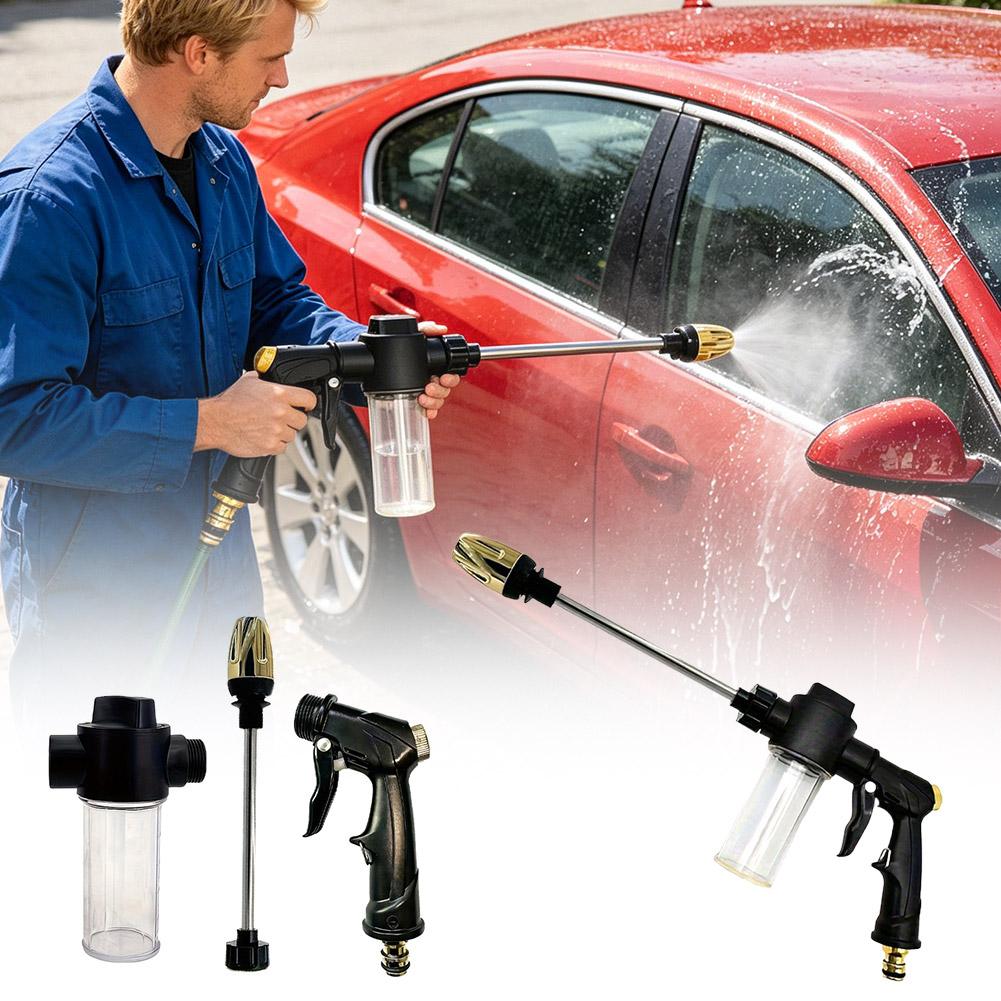 Long Pole Car Washing Tool Wat - Flexible Hose Braided 리뷰 및 가격