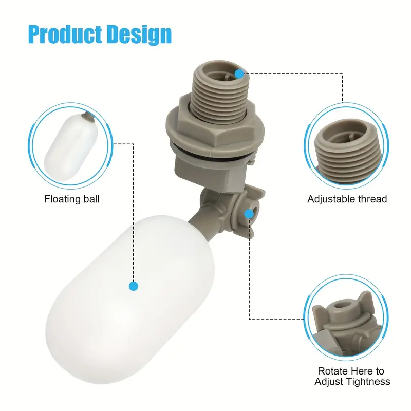 4Pcs Farm Cattle Plastic Water - Float Ball Valve 리뷰 및 가격